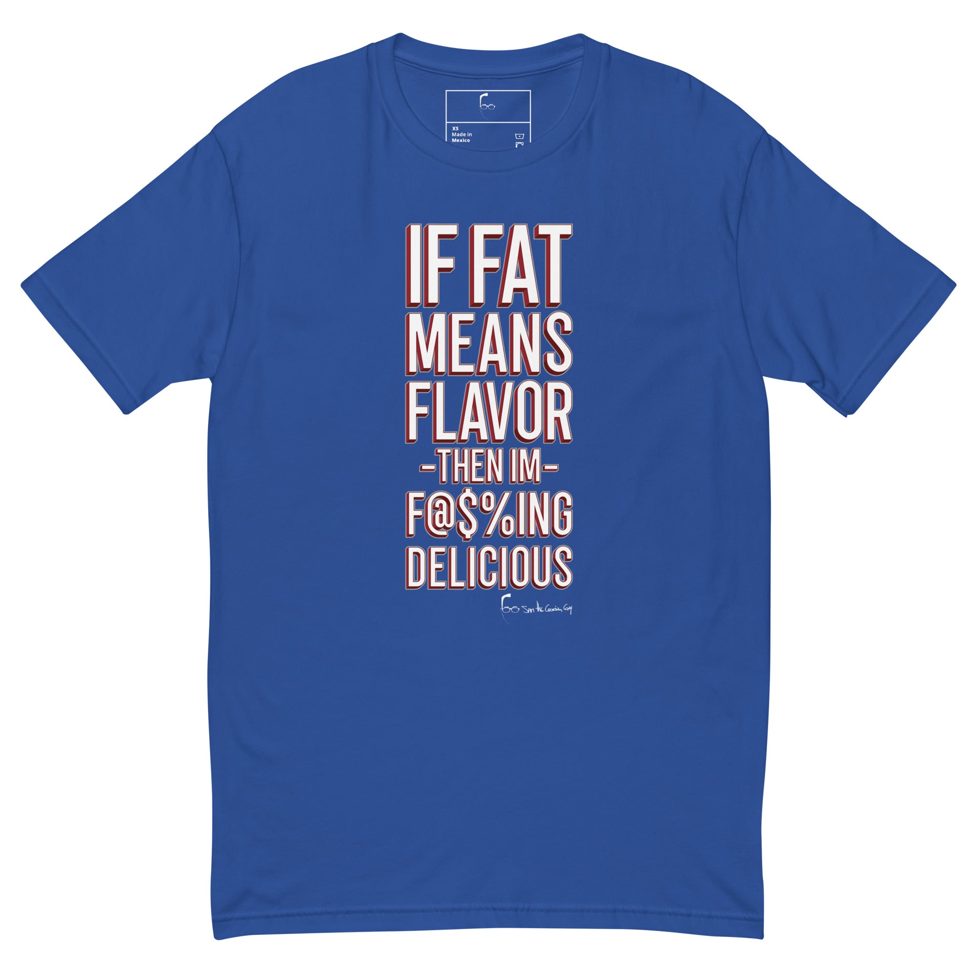 mens-fitted-t-shirt-royal-blue
